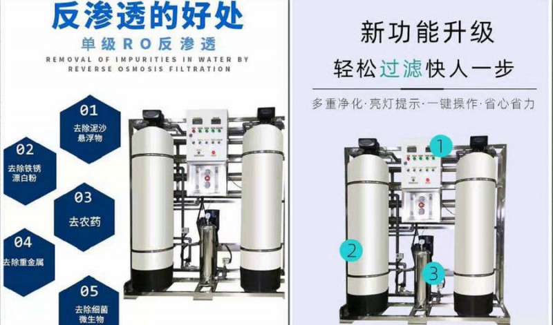 長(zhǎng)春小型設(shè)反滲透純凈水設(shè)備多少錢