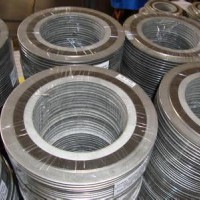 專業(yè)生產(chǎn)基本型金屬纏繞墊，帶內(nèi)外環(huán)金屬纏繞墊