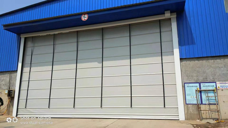 快速堆積門(mén)廠家批發(fā)安裝 快速門(mén)價(jià)格 科曼斯門(mén)業(yè)