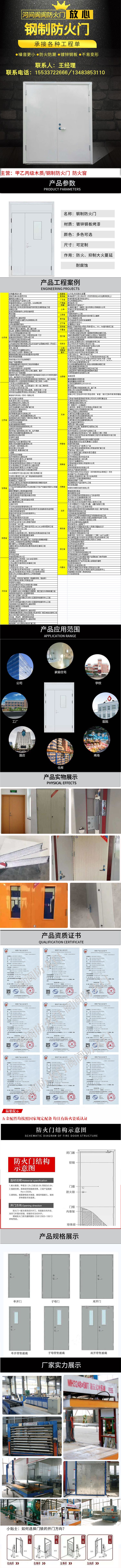 防火門，鋼制防火門，甲級(jí)防火門