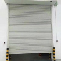 防火卷簾廠家，卷簾門(mén)廠家，無(wú)極布卷簾，鋼制防火卷簾門(mén)