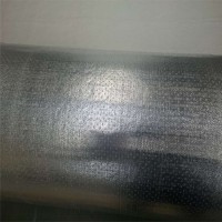 東鼎電梯井貼鋁箔針刺氈，井道防火隔音氈廠家