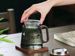 木璃玻璃茶水分離杯  玻匠人十大品牌茶具 (417播放)