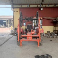 504拖拉機絞磨 704拖拉機牽引機 加裝液壓支腿